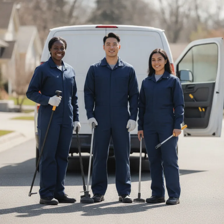 Drain Cleaning team in University of Texas
